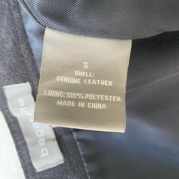 Bagatelle Suede Button Front Skirt - Picture 6 of 9